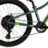 BATCH Dječji bicikl Alu KM 24" B375155W zelena smreka
